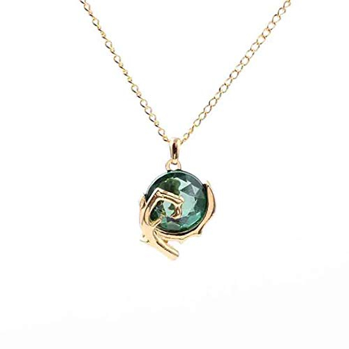 FEIDIAO Zlda Link Halskette Zlda Bokoblin Metall Seil Kette Anhänger Halsketten Schmuck Zubehör Halskette Damen (D)