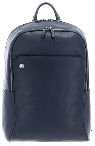 PIQUADRO - Zaino Grande In Pelle Per 15,60 Pollici, Zaino da scuola Unisex - Adulto