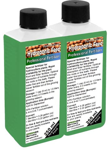 GREEN 24 Engrais hydroponique Engrais liquide hydroponique HIGHTECH 500ml