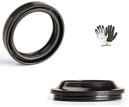 Gabelschutz 45 x 57,5/62 x 6/13 cm speziell für Honda 650 FMX 650 2005 Dichtungsring All-Balls