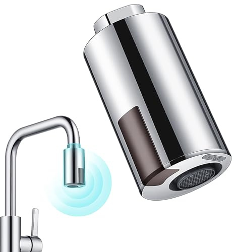 Robinet de salle de bain sans contact, robinet intelligent, robinet automatique, adaptateur de robinet sans contact, appareil d'économie, capteur infrarouge, adaptateur de gestion de l'eau, capteur de