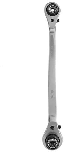 8-21 Mm 8 en 1 Multifunción 72 Dientes Llave de Carraca 12 Dientes Manga Llave Inglesa Doble Cabeza Llave de Vaso Herramientas de Reparación de Automóviles Llave de Vaso Llave de