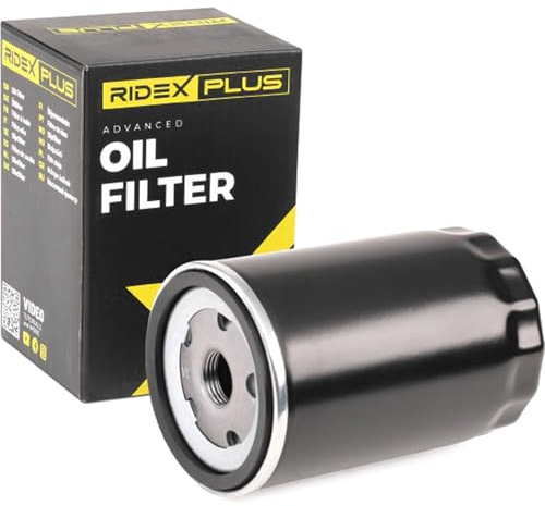 RIDEX PLUS Ölfilter Motorölfilter Anschraubfilter 7O0100P Kompatibel mit VW Golf 4 Schrägheck 1J1 Golf 6 5K1 Golf 5 Schrägheck 1K1 POLO 9N TOURAN 1T1, 1T2