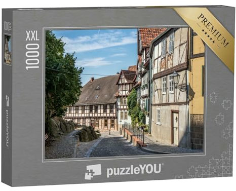 Puzzle 1000 Teile XXL „Historische Häuser im Harz, Deutschland“