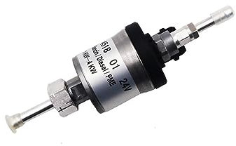 ARICCI Mama's Pearl Pompe doseuse d'huile 12V 24V 1-4kw 22ml, 22451901/22451801, for Chauffage Diesel, Pompe de Dosage de Carburant, adaptée for Eberspacher Airtronic D2 D4 D4S(24v 1-4kw)