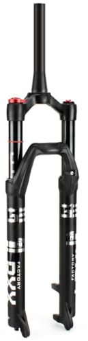 Forcella Ammortizzata for Mountain Bike 26 Pollici 27,5 29 ER, Ammortizzatore for Bicicletta Ultraleggero 1-1/8 Blocco Spalla MTB Forcella Anteriore Corsa 100mm ( Colore : Manual lock B , Size : 26 i