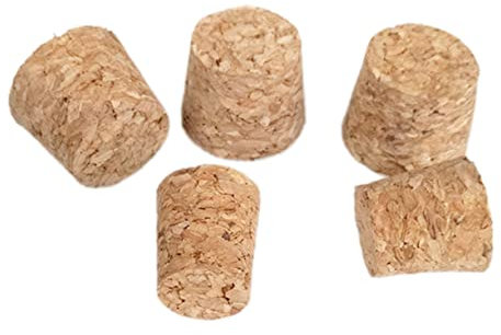 20St Verschlussstopfen für Flaschen Versiegelung von Weinflaschen Holzkorken Holzstopfen Flaschenkorken bierhut bier hut Weinkorken versiegeln konischer Kork Keramik Hölzern