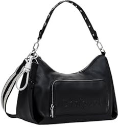 Desigual Women's Accessories PU Hand Bag, Black