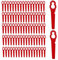 Amazleer Lames en plastique pour débroussailleuse STIHL Polycut 2-2 et 3-2 FSA 45 FSA 57 FSE 52 40080071000 (L 70, 100 pièces)