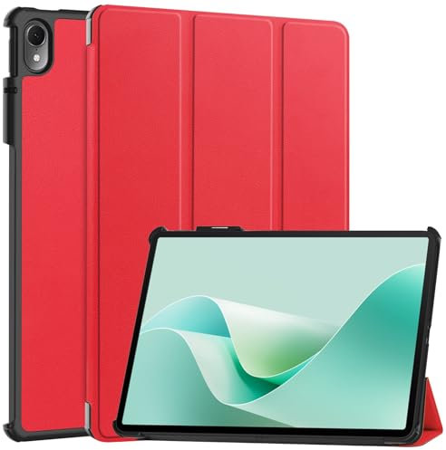 Funda para tablet HUAWEI MatePad 11.5S 2024, funda de piel sintética con soporte de triple pliegue para Huawei MatePad 11.5 2023, carcasa trasera de policarbonato duro, cubierta protectora delgada con