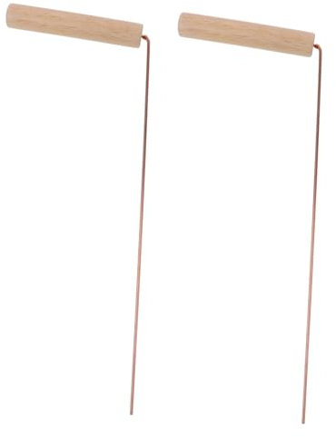 Hohopeti 2pièces De Radiesthésie De Tiges De Détection Portables Pour Divination Et Activités Extérieures Outils Pratiques Pour Chasse Aux Esprits Et Recherche