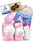 99FLIPS Knieschoner Kinder Schoner Inliner Kinder - Inliner Schoner Set - Protektoren - Knie und Ellenbogenschützer - Größe XS PINK - Knieschützer Skateboard, Scooter, Rollschuhe