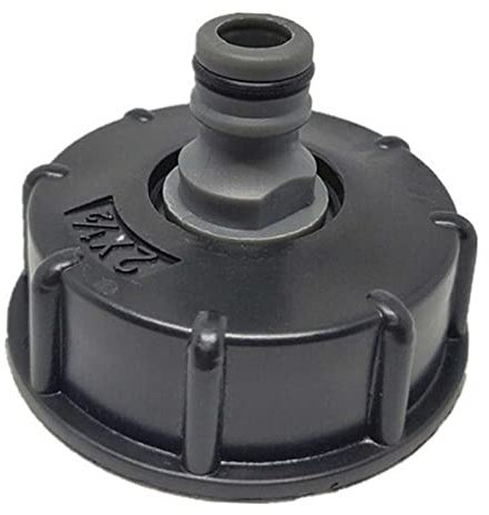 IBC-Tank-Fitting-Adapter-Anschluss, Lange Lebensdauer, Feine Durchflusskontrolle, aus Kunststoff, Geeignet für IBC-Wasserbehälter, 1 Stück