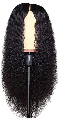 Perruque Cheveux Humain Sans Colle Lace Glueless Wig Human Hair Kinky Curly Wear And Go Perruque Femme Naturelle Perruques Frontales En Dentelle Transparente Bouclée