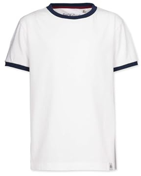 Band of Rascals Kinder Kurzarm T-Shirt Ringer aus Bio-Baumwolle