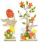 Osterdeko Holz Hase 2 Stück Ostern Hase Aufsteller, Osterhase Deko aus Holz, Osterdeko zum Hinstellen, Modern Ostern Kaninchen Tischdeko für Ostern Frühling OsternGeschenk