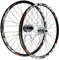 LYYCX Mountainbike Laufradsatz 26/27.5/29, 32H HG Hubs Fahrrad Vorderrad Hinten Scheibenbremse Quick Release, Doppelwandige Aluminiumfelge, passend für 1.25-2.25 Reifen(1 Pair Wheels_27.5 inch)