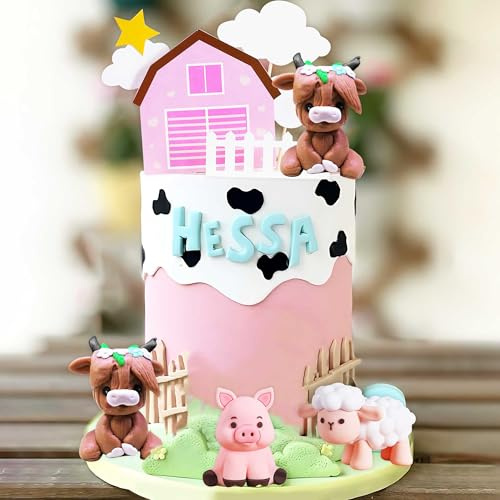 Bauernhof Geburtstag Deko Farm Birthday Deko Bauernhof Tortendekoration | Bauernhof Geburtstag Deko Farm Birthday Deko Bauernhof Kuchen Deko Bauernhof Tortendeko Kuh Geburtstag Schafe Tortendeko