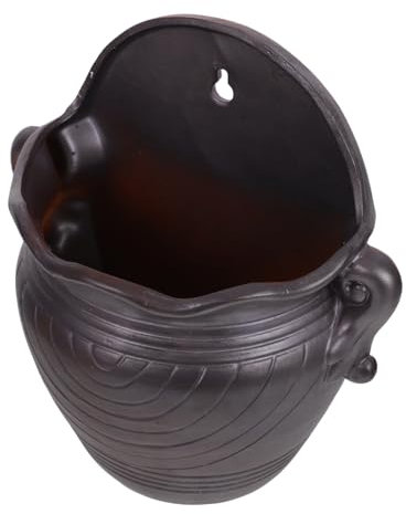 KONTONTY Maceta De Vintage para Pared Colgante para Suculentas Interiores y Jardines Decorativos