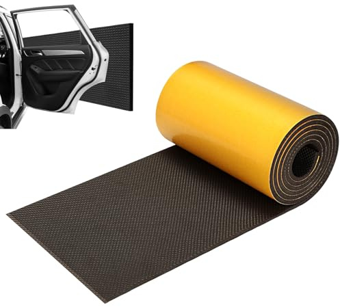 AiQInu Garagen Wandschutz, 2m x 20cm Wandschutz Garage Selbstklebend, 6mm Extra Dicker Türschutz Haftung Verbessern, Anti-kollision und Anti-reibung Türkantenschutz für Garagenwand