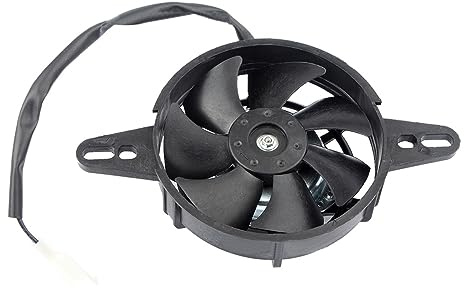 Oxxggkao Professioneller effizienter Wärmeableitungs-Ölkühler, Ventilator, schnelle Kühllösung, Motorrad-Modifikation für 150–250 cc Ölkühler, ATV, Kühler, Motorrad, Wartungswerkzeuge