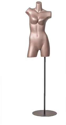GUHPZA Weibliche Schaufensterpuppe, Höhenverstellbar Von 140,2 Bis 189,9 cm, Geeignet Zur Präsentation Von Unterwäsche, Brautkleidern Und T-Shirts,