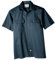 Dickies Men's Big and Tall Short Sleeve Work Shirt - Blue, 3X
