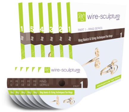 Complete Wire Sculpture Ring Series