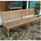 Echt Teak Bank Gartenbank 220cm ohne Armlehnen NEU
