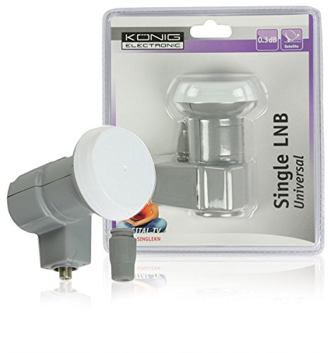 Konig 0.6 DB LNB Single Low Noise Satellite