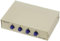 Delock Umschalter RJ45 10/100 Mbps 4 Port manuell Bidirektional
