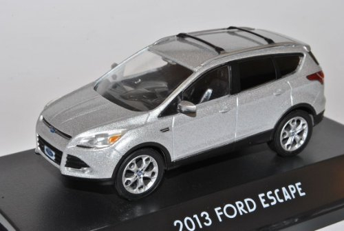 Greenlight Ford Kuga II Escape Silber Ab 2012 1/43 Modell Auto mit individiuellem Wunschkennzeichen