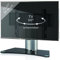VCM TV-Standfuß Tischfuß TV Fernseh Aufsatz Fuß Erhöhung schwenkbar drehbar schwarzglas/Mattglas Windoxa Mini
