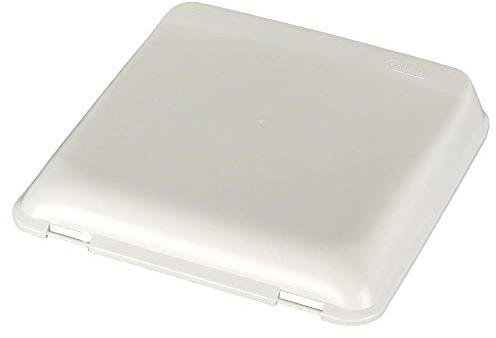 Fiamma 98683-100 Coperchio Bianco con Vent, 42.5cm x 42.5cm x 7.5cm