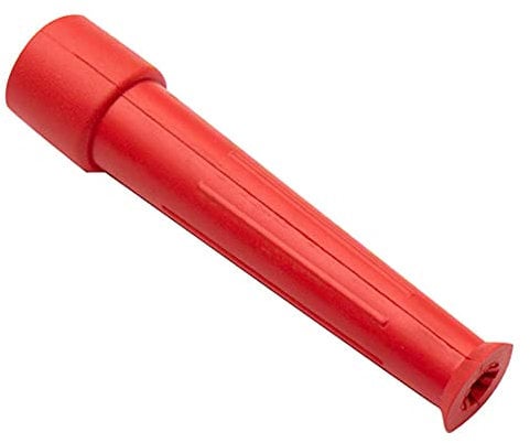 Merriway BH03685 Large Red Rubber Kitchen Spash Preventor Tap Swirl for 1/2-inch Tap