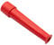 Merriway BH03685 Large Red Rubber Kitchen Spash Preventor Tap Swirl for 1/2-inch Tap