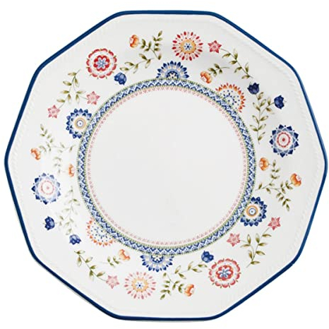 Queen's by Churchill Bengal Churchill Plato Postre Decagonal 20,5 cm