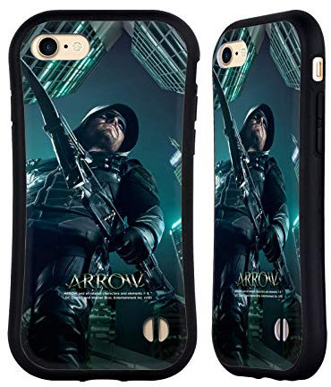 Head Case Designs Licenza Ufficiale Arrow TV Series Stagione 5 Posters Custodia Cover Ibrida Compatibile con Apple iPhone 7/8 / SE 2020 & 2022