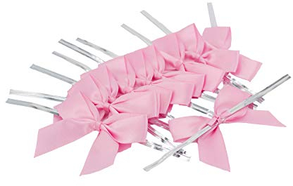 Satinschleifen 5cm x 10 Stück Rosa