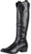 Elara Damen Stiefel Cowboy Boots Chunkyrayan F1225PU Schwarz-38