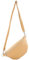 modamoda de T211 Damen Leder Bauchtasche Brusttasche Hüfttasche handmade in Italy, Farbe:Beige