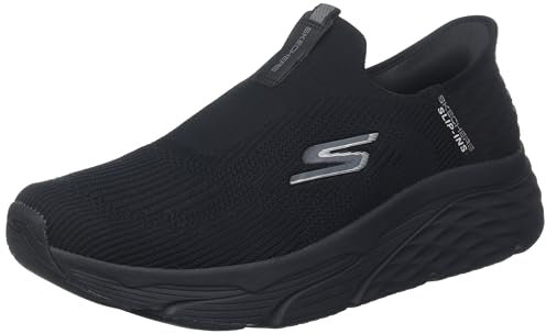 Skechers Max Cushioning Elite Slip-Ins - Avantageous Black/White 8.5 UK