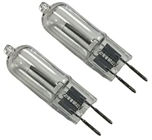 oniroview Set mit 2 Halogenlampen 24 V 150 W Stiftsockel GY6.35 3000° K 2250 Lumen 13 x 44 mm senkrechtes Filament