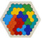 Pomurom Tangram Puzzle für Kinder, 7/11 Stücke Puzzle Blöcke, Tangram Hexagon, Brainteaser Tangram Spiel, Klassisches/Waben/Herz Geformt Tangram Set, Lernspielzeug Kinder Geschenk für Jungen Mädchen