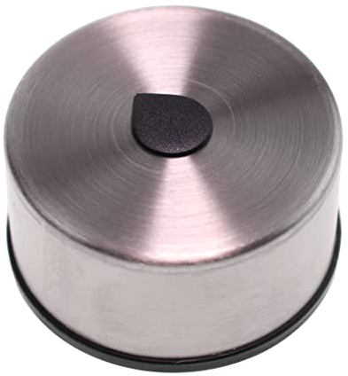 Equa 997490 Deckel Edelstahl silber-schwarz gebürstet