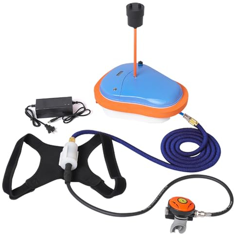 TUXING Upgraded Scuba Diving Ventilator Tankless Diving System, 45Minutes Waterproof Portable Rechargeable Diving Tank, Schwimmbad Spielzeug Tauchspielzeug, Tauchen ohne Flaschen