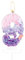 mciskin Butterfly Number 9 Candles for Cake, Purple Pink Butterfly 9th Birthday Cake Topper for Her,Girls 9th Birthday Decorations, Purple Pink 9 Candles for Party,Wedding,Baby Showers Supplies