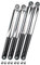 Stoßdämpfer Tieferlegung Set schwarz/chrom 290 mm + 310 mm kompatibel mit Simson Schwalbe KR51 Star