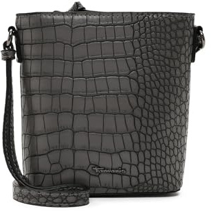Tamaris Alessia Kroko Crossover Bag Darkgrey