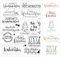 BOOMTOP Silikon Stempel Weihnachten Klare Frohe Weihnachten Set Deutsche Sprüche Weihnachtsgrüße Clear Stamps für Kartenherstellung DIY Geschenk Scrapbooking